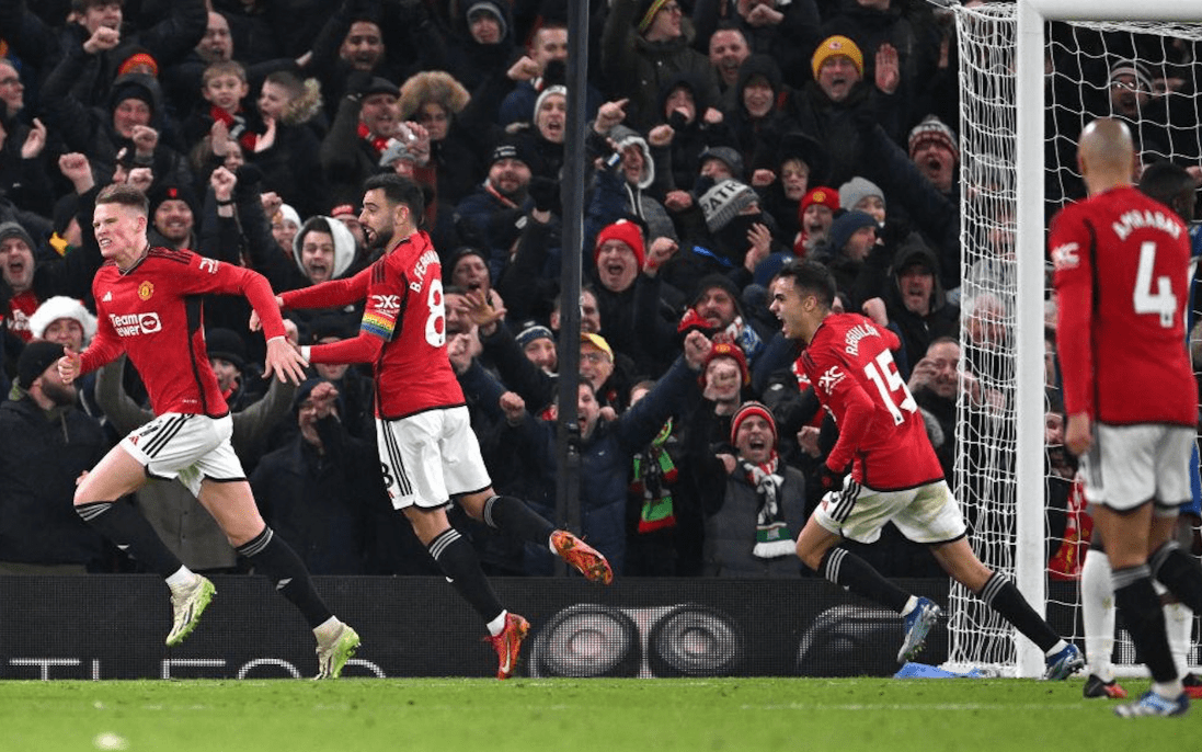 包含中国翻盘切尔西，布鲁诺·费尔南德斯送出助攻的词条