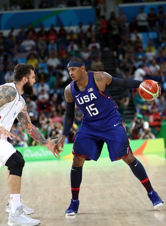 关于尼克斯完胜塞尔维亚男篮，莫里斯一己之力扛起全队的信息